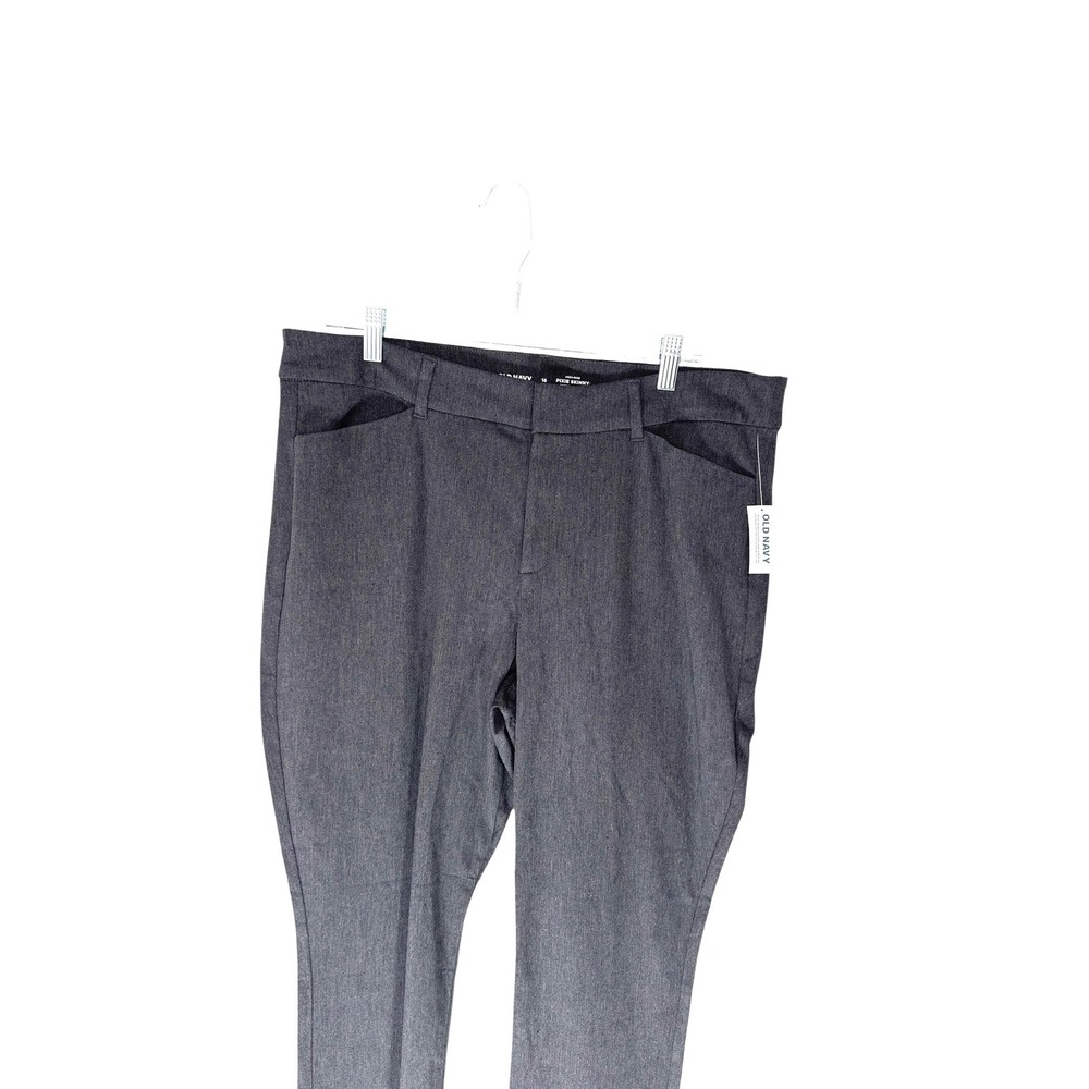 Old Navy Gray Basic Plus Career Office Straight L… - image 6